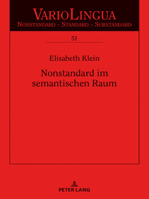 cover image of Nonstandard im semantischen Raum
